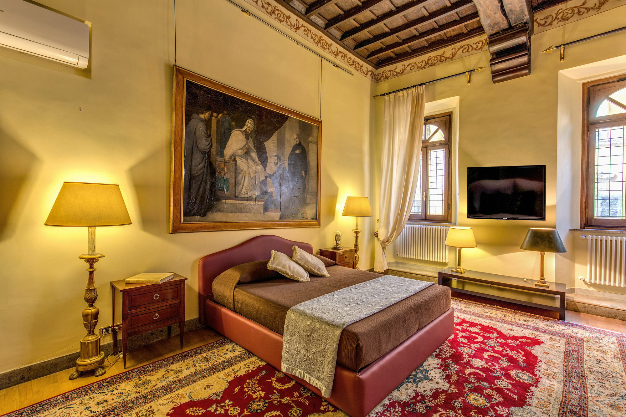 In Historic Apartment