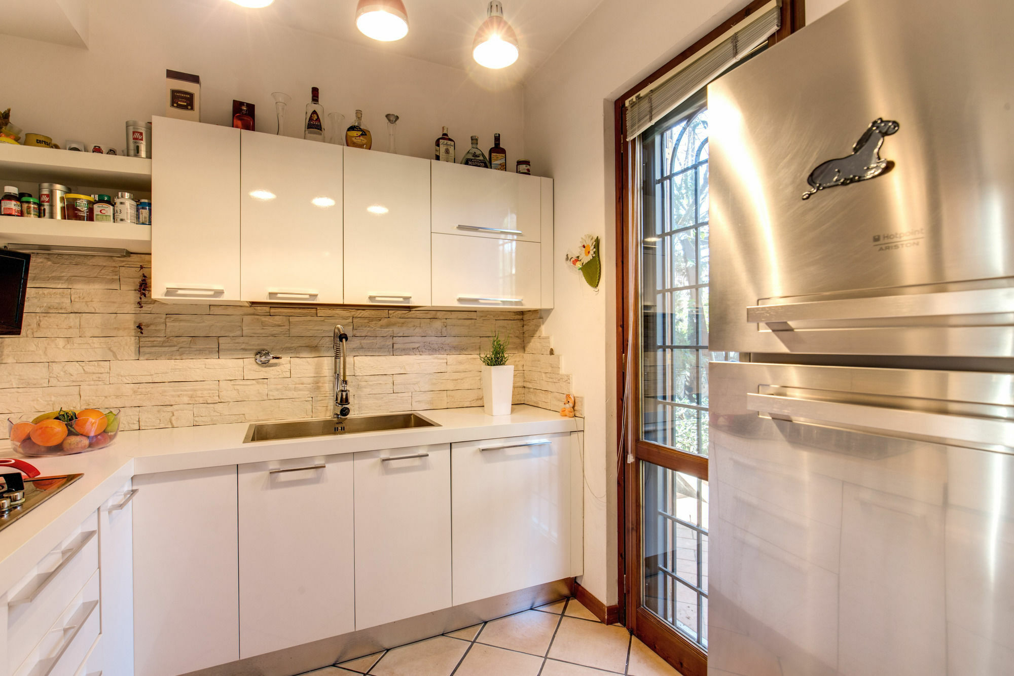 In Historic Apartment