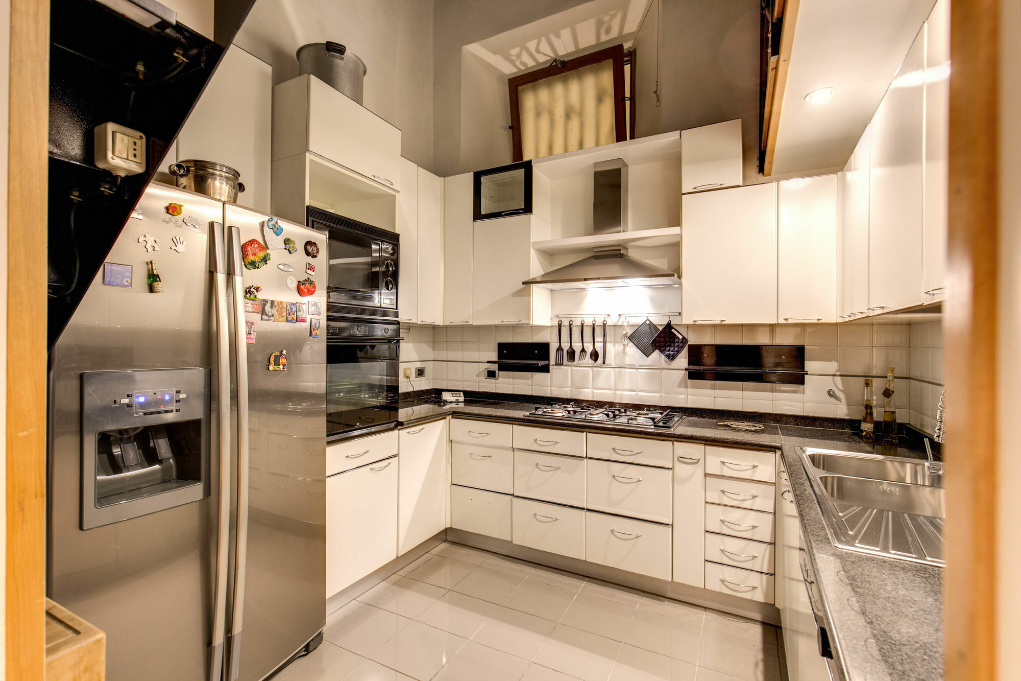 In Historic Apartment