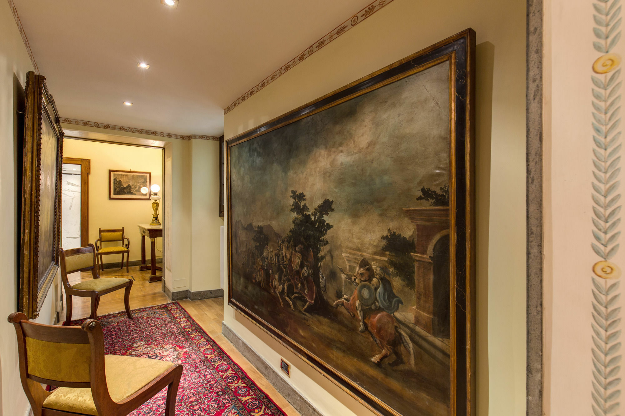 In Historic Apartment *